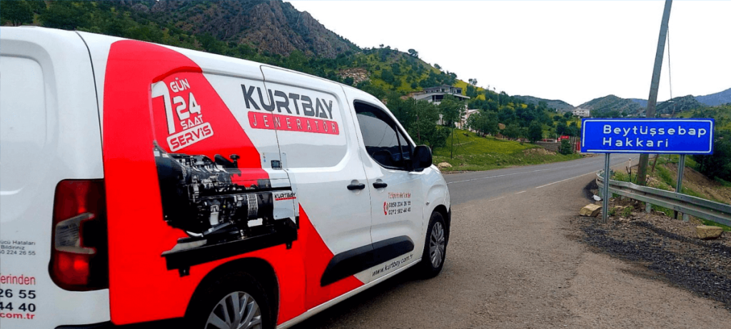 hakkari jeneratör servisi